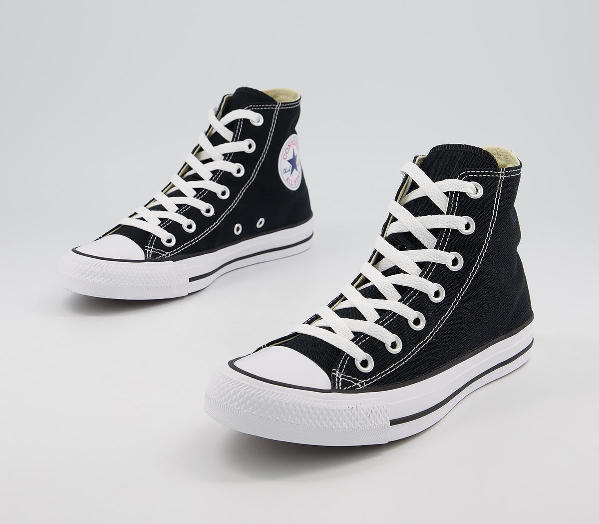 All Star High Black Converse