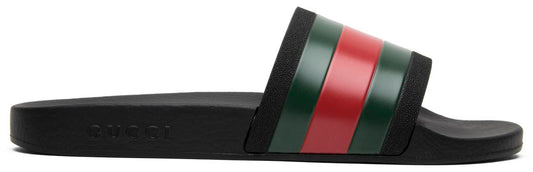 Gucci Pursuit '72 Rubber Slide 'Black'