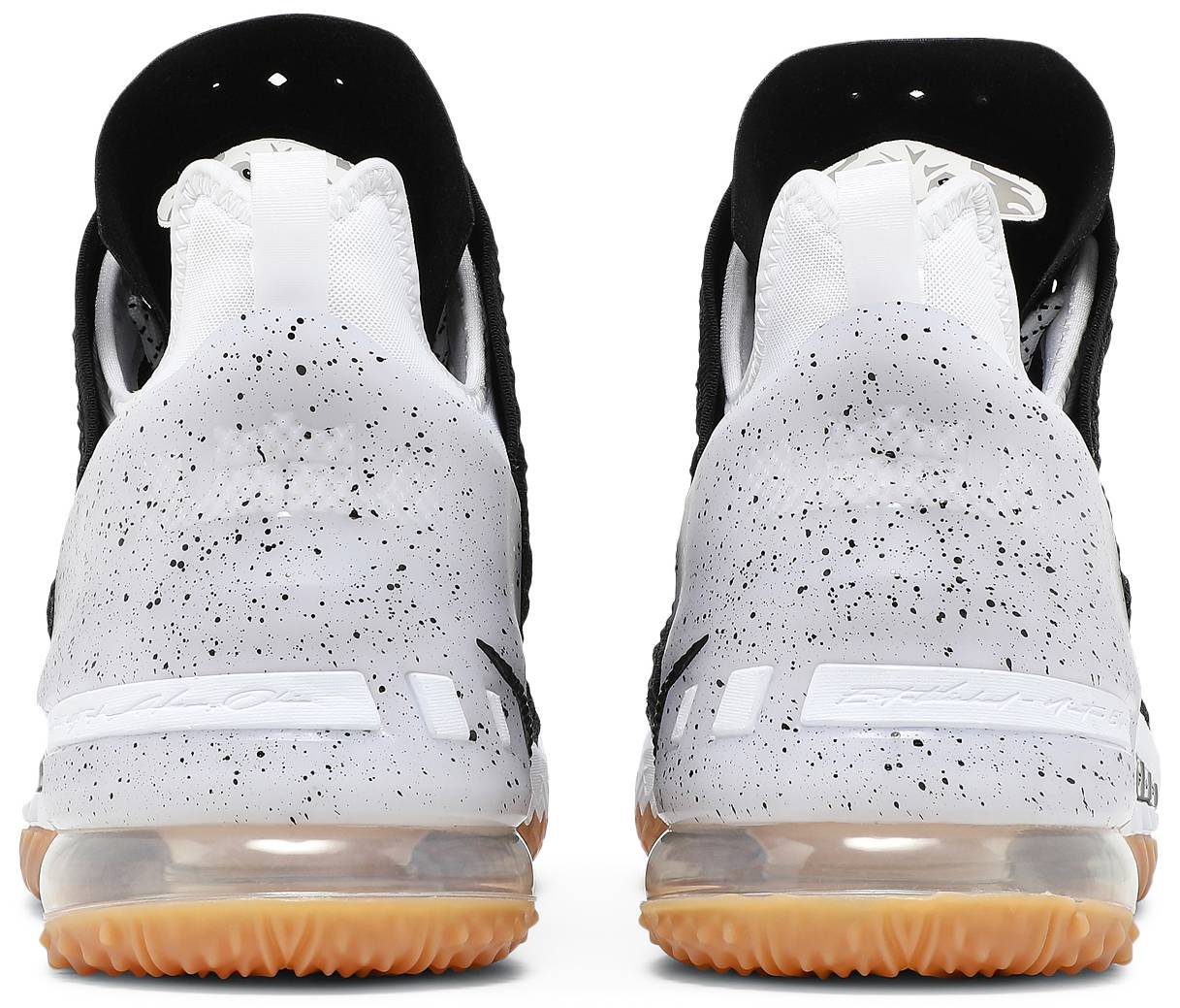 LeBron 18 'Black White Gum'