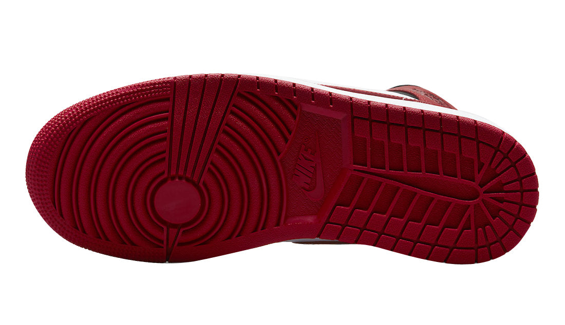 Wmns Air Jordan 1 Mid ‘Bred Toe‘