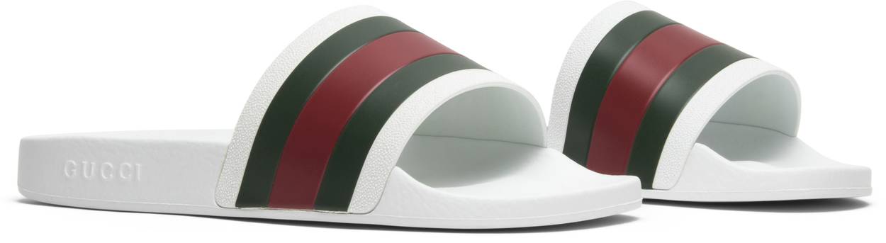 Gucci Pursuit '72 Rubber Slide 'White'