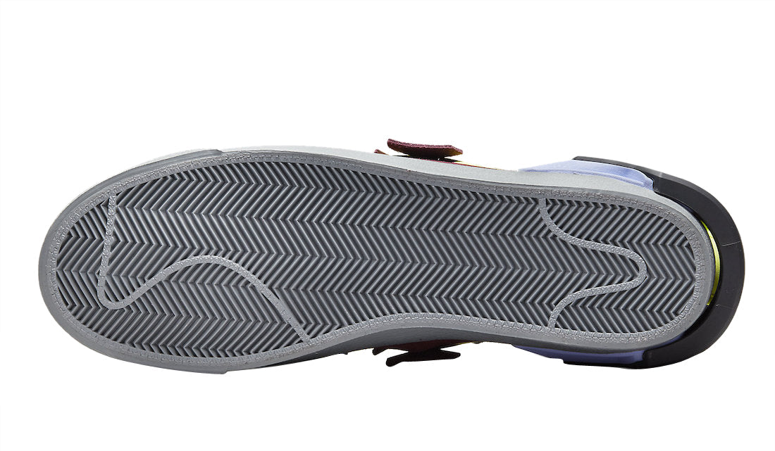 Acronym x Blazer Low 'Night Maroon'