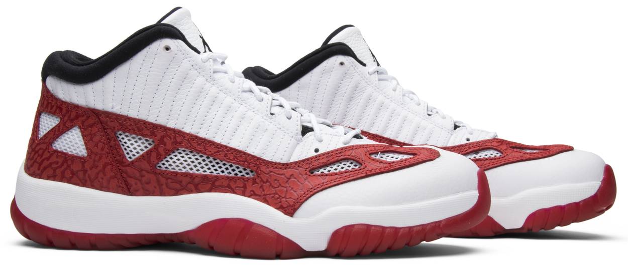 Air Jordan 11 Retro Low IE 'Gym Red'