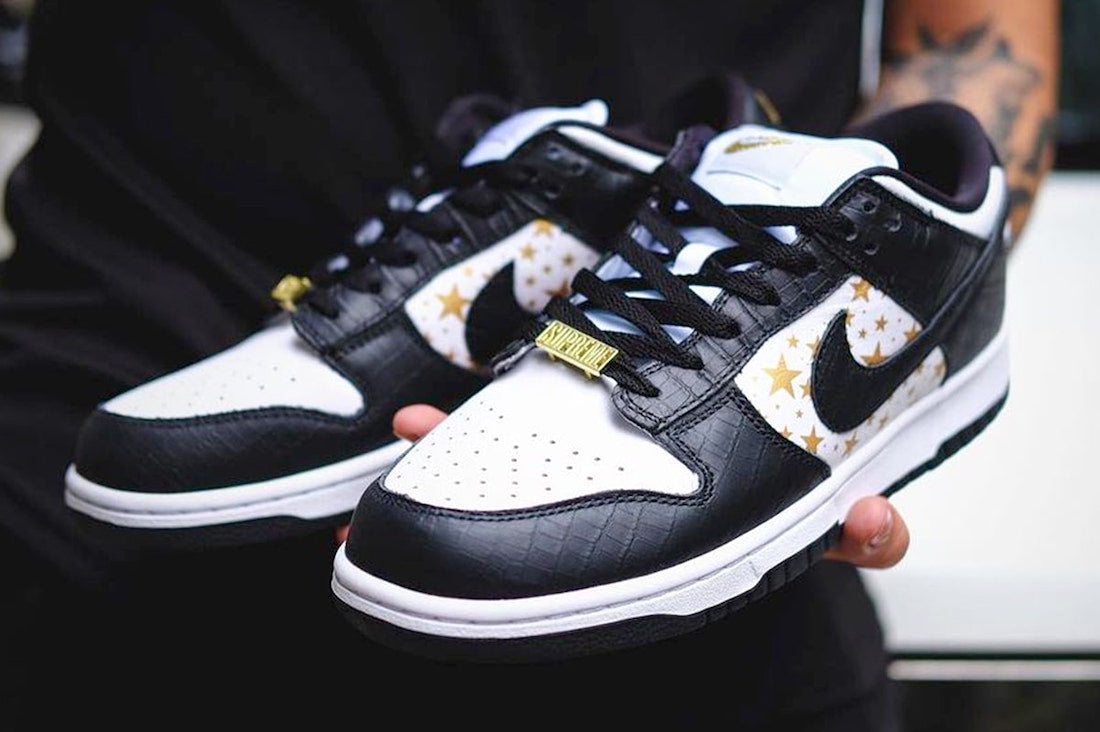 Supreme x Dunk Low OG SB QS 'Black'