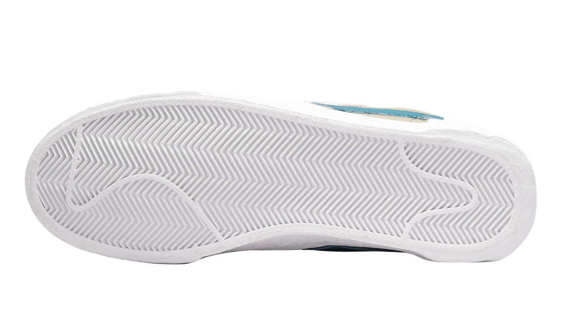 Kaws X Sacai X Nike Blazer Low “Reed“