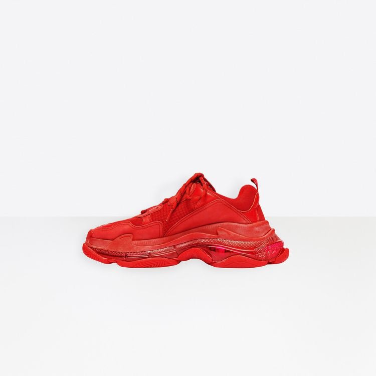 Balenciaga Triple S Red Clear Sole