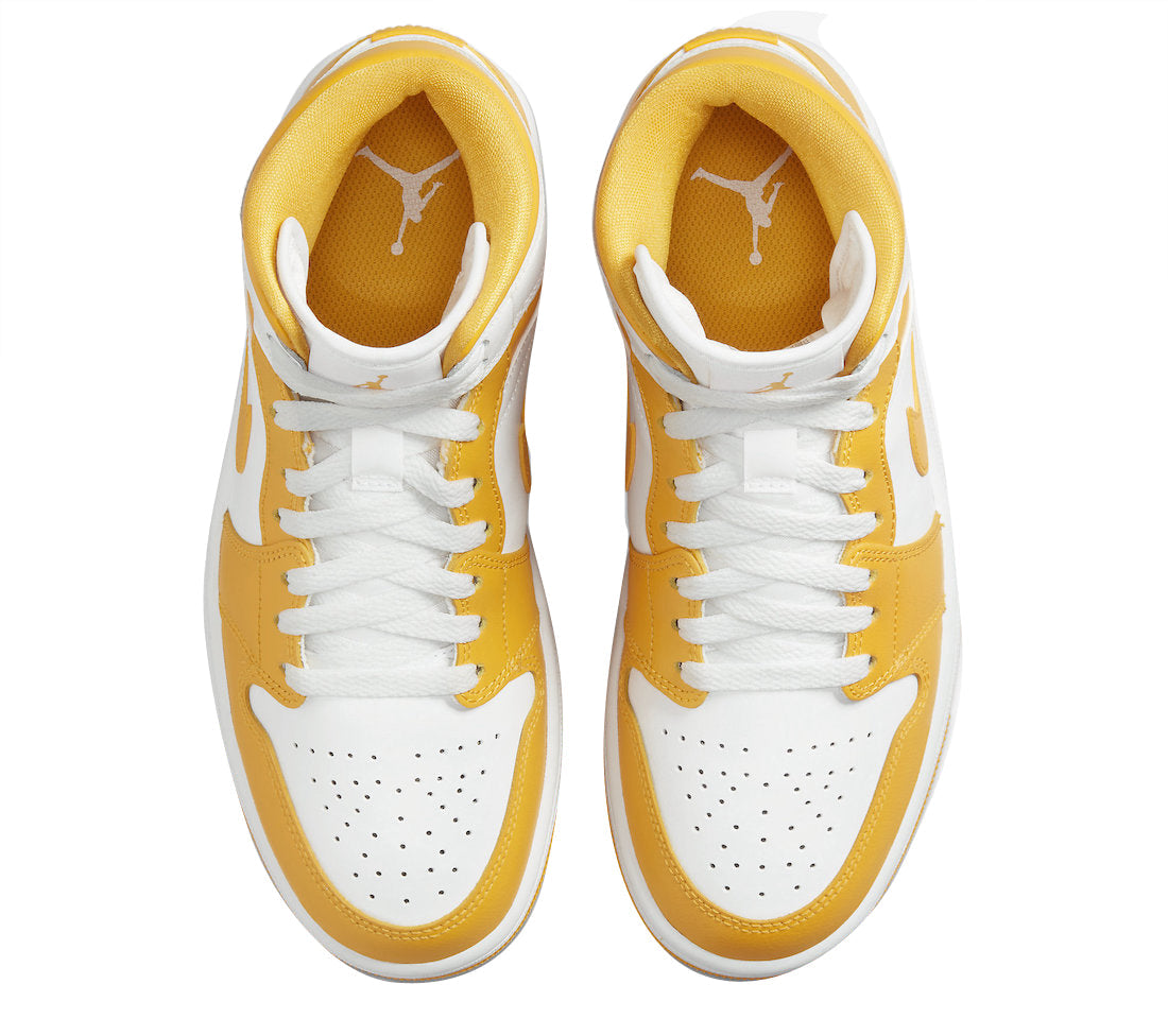 Wmns Air Jordan 1 Mid ‘University Gold’