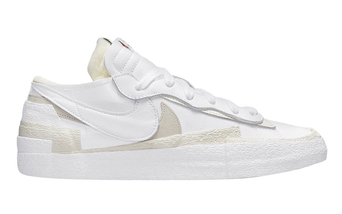 Sacai X Nike Blazer Low ‘White Patent‘