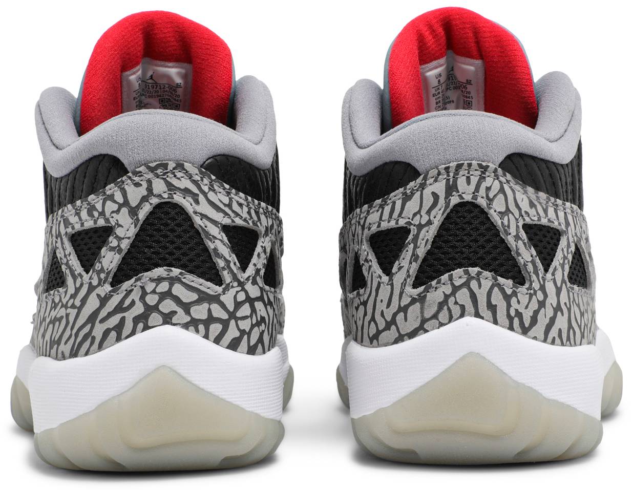 Air Jordan 11 Low Retro IE 'Black Cement'