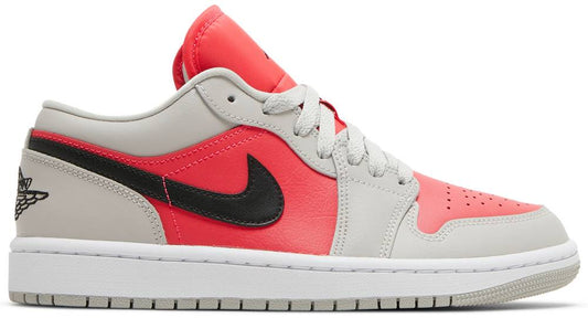 Wmns Air Jordan 1 Low 'Light Iron Ore Siren Red'