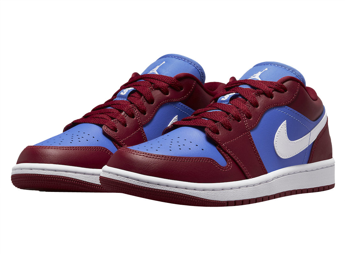 Wmns Air Jordan 1 Low “Deep Red Blue”
