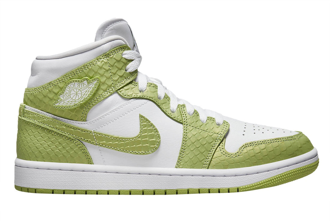 Wmns Air Jordan 1 Mid ‘Green Python‘