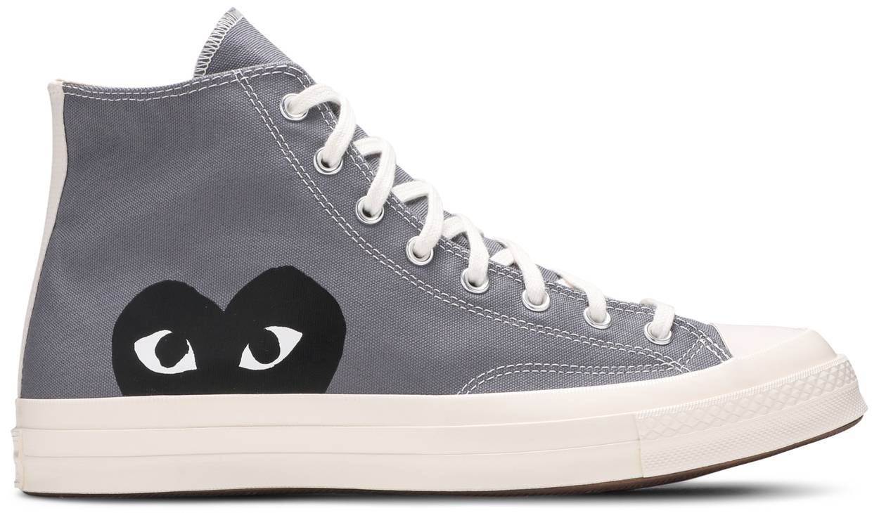 Comme des Garçons PLAY x Chuck 70 High 'Steel Gray'