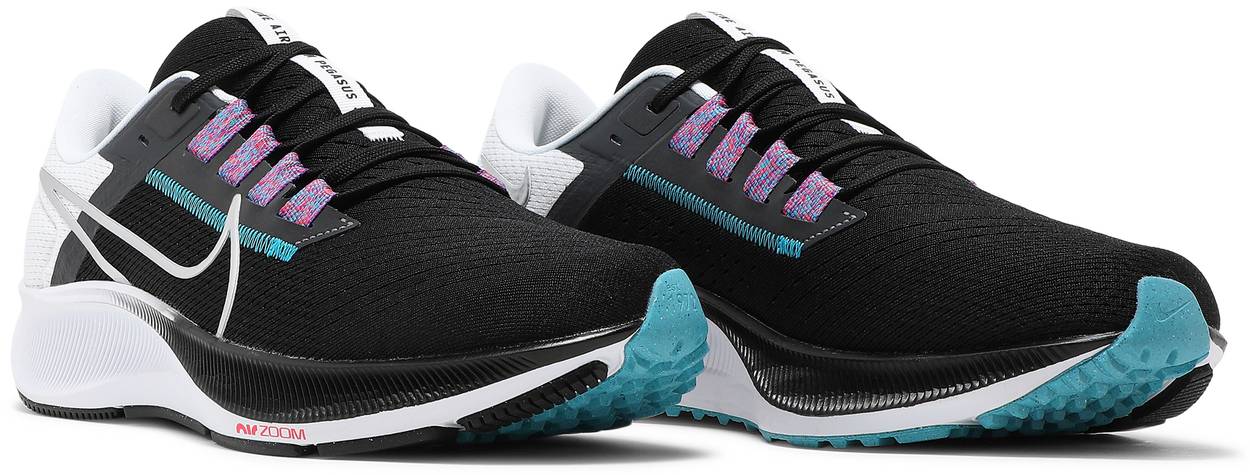 Air Zoom Pegasus 38 'Black Metallic Silver'