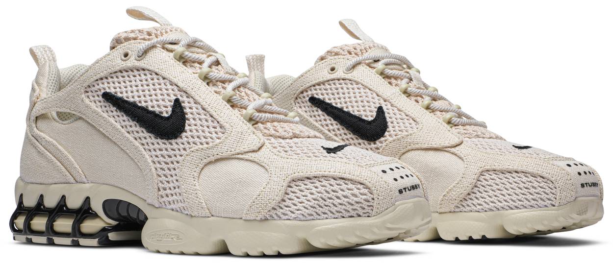 Stussy x Air Zoom Spiridon Caged 2 'Fossil'