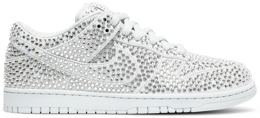 Cactus Plant Flea Market x Swarovski x Dunk Low 'Pure Platinum'