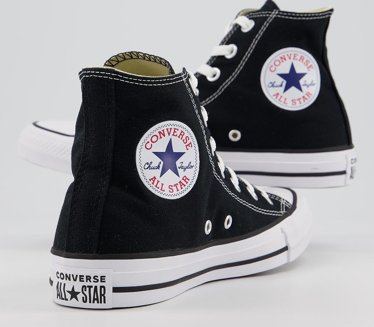 All Star High Black Converse