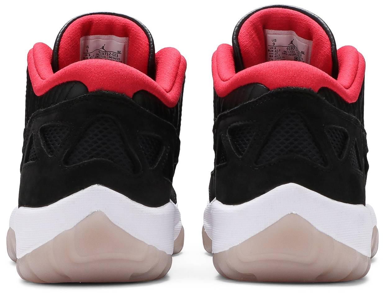 Air Jordan 11 Retro Low IE 'Bred' 2021