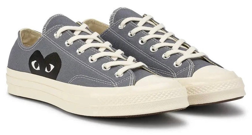Comme des Garçons PLAY x Chuck 70 Low 'Steel Gray'