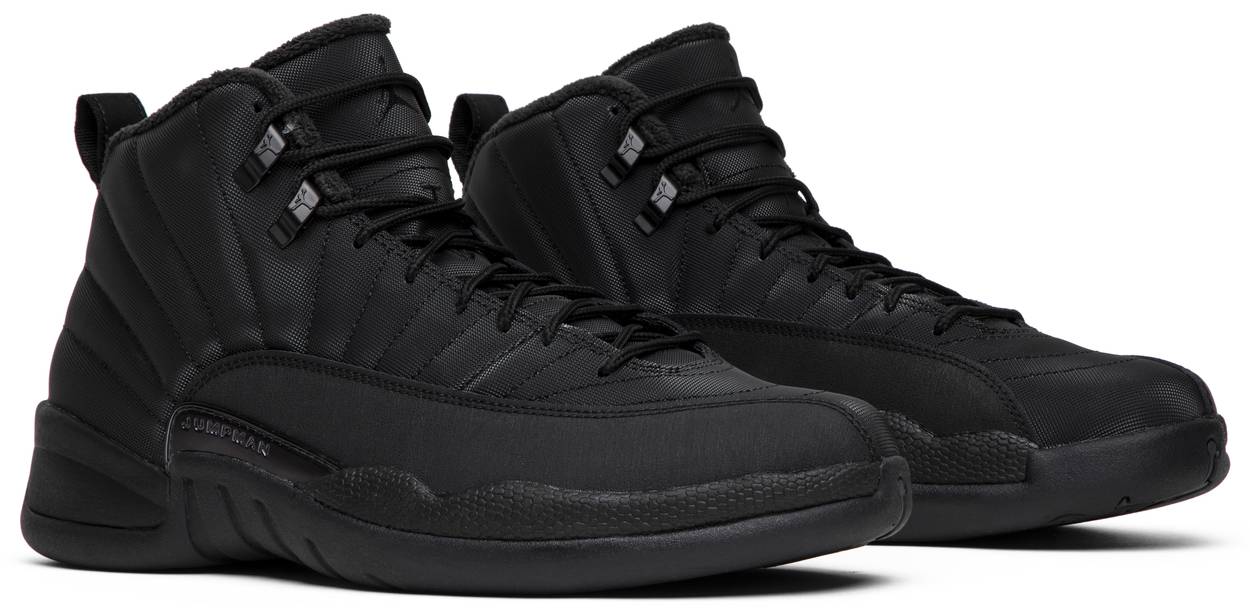 Air Jordan 12 Retro Winterized 'Triple Black'