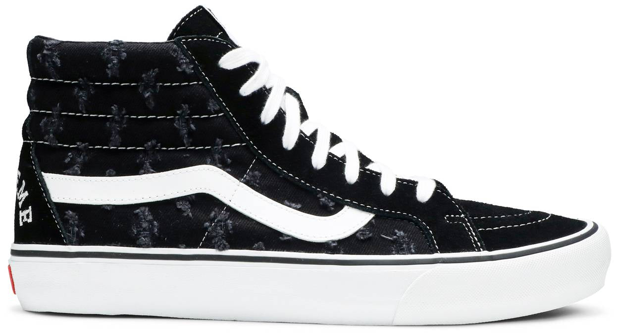 Supreme x Sk8-Hi 'Black Hole Punch Denim'