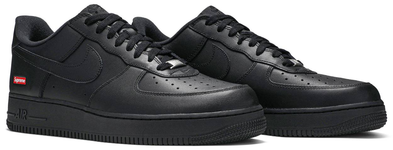 Supreme x Air Force 1 Low 'Box Logo - Black'