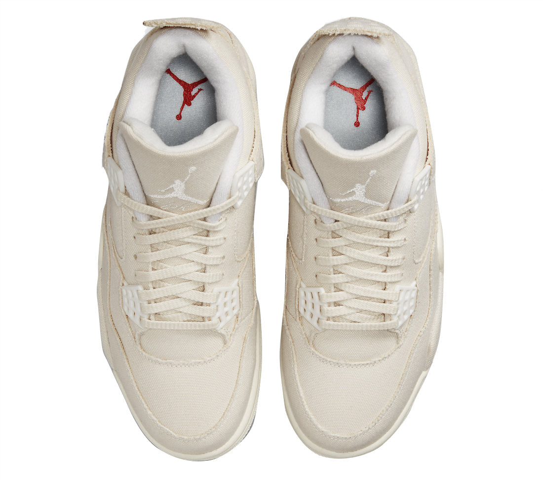 Wmns Air Jordan 4 ‘Sail Canvas’