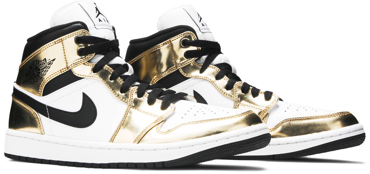 Air Jordan 1 Mid SE 'Metallic Gold'