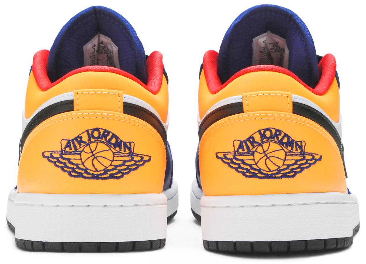 Air Jordan 1 Low 'White Deep Royal Blue'