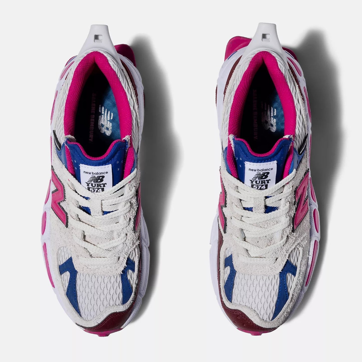 Salehe Bembury X New Balance 574 ‘Yurt Pink Blue‘