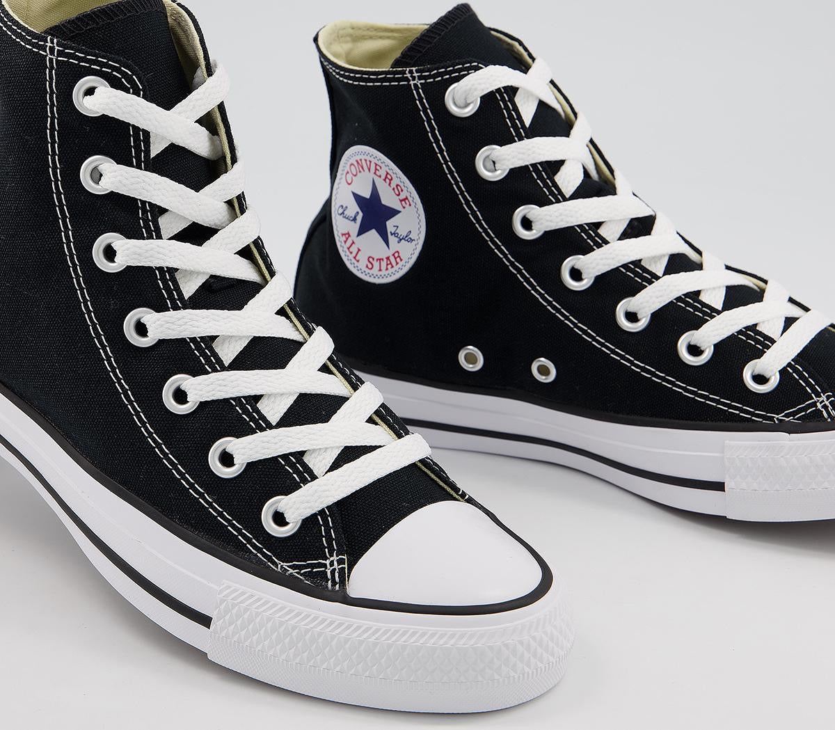 All Star High Black Converse