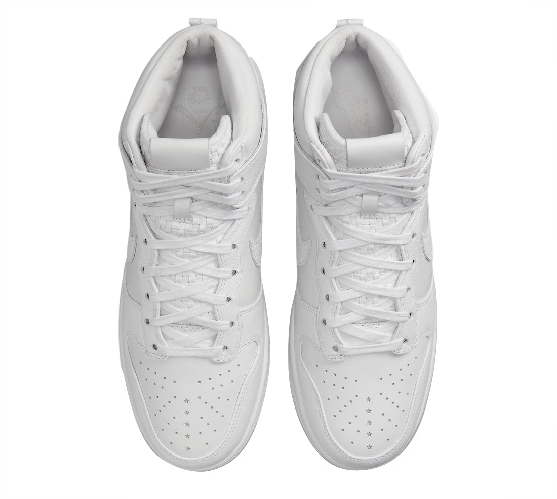 Nike Dunk High “Woven White”