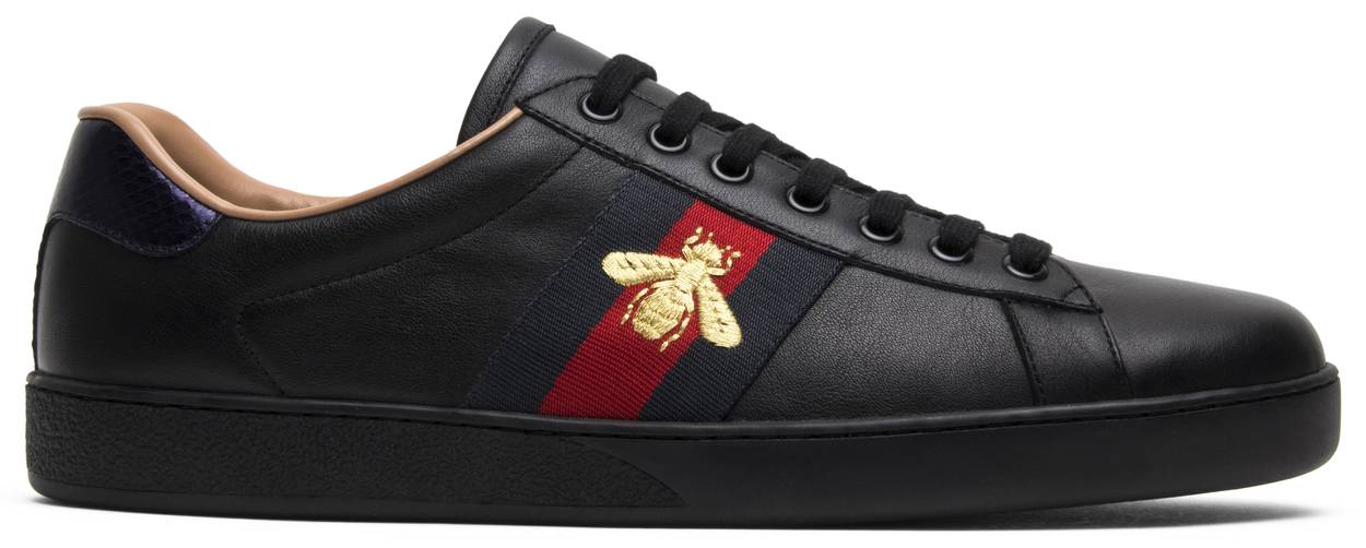 Gucci Ace Embroidered 'Black Bee'