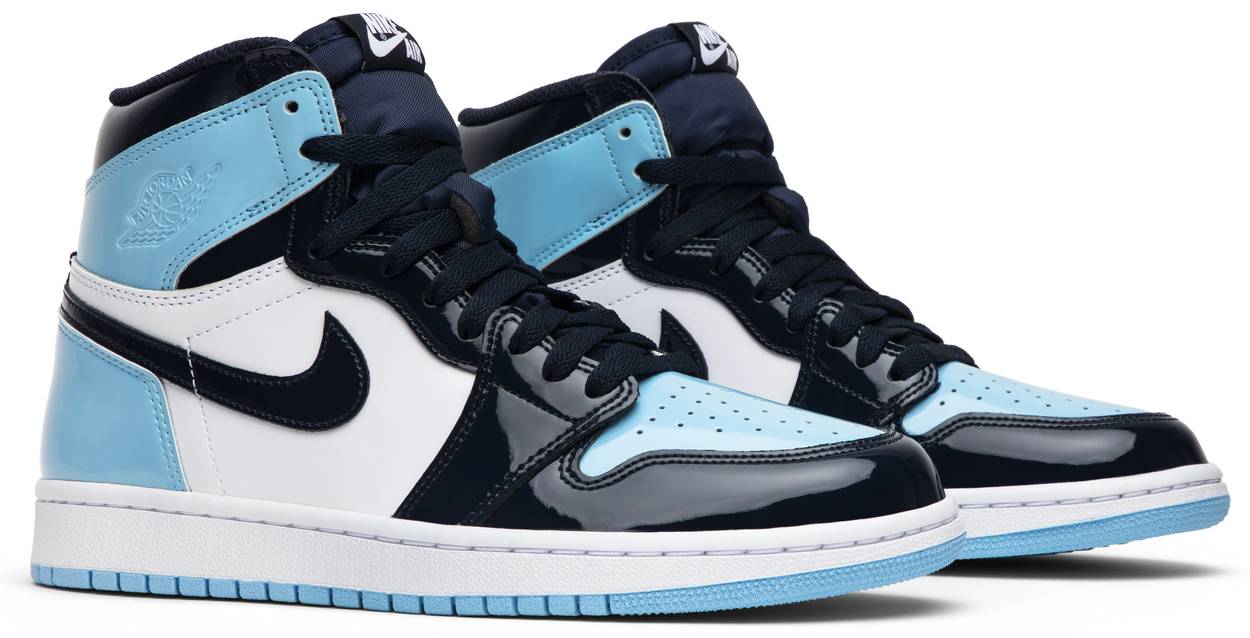 Air Jordan 1 High “UNC Patent Leather”