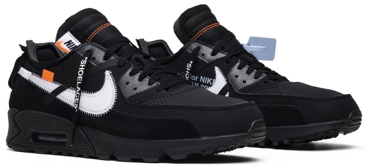 Off-White x Air Max 90 'Black'
