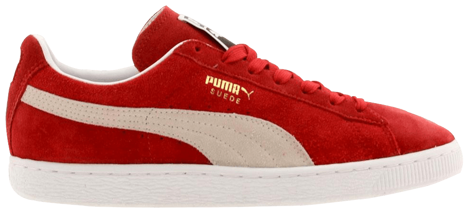 Puma Suede Classic+ Sneakers (high risk red-white)