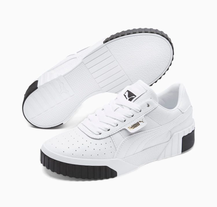 Puma Cali Women's Sneakers(Puma White-Puma Black)