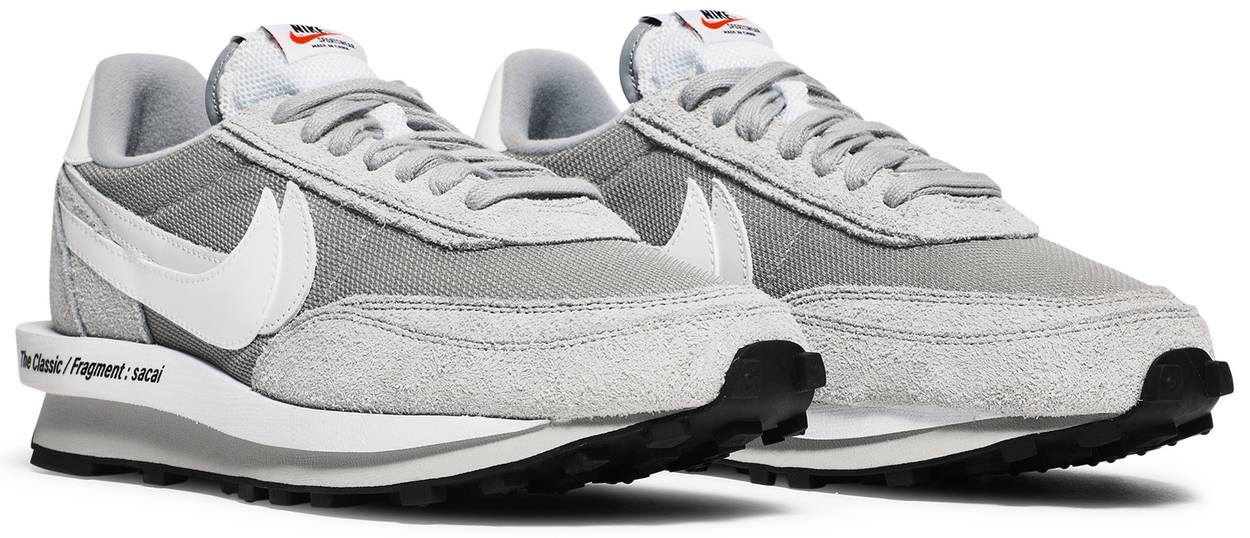 Fragment Design x sacai x LDV Waffle 'Light Smoke Grey'