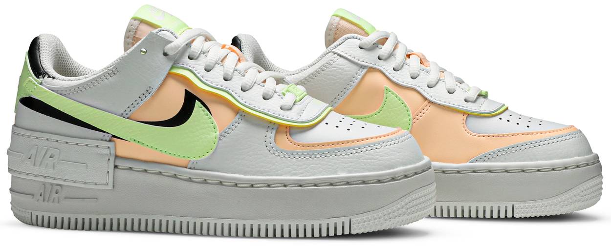 Wmns Air Force 1 Shadow 'White Crimson Tint'