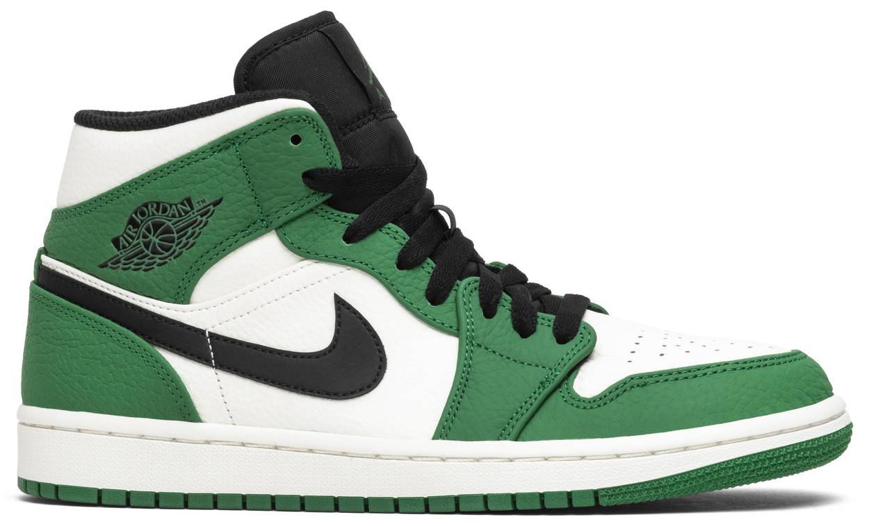 Air Jordan 1 Mid 'Pine Green'