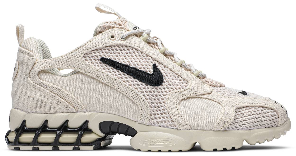 Stussy x Air Zoom Spiridon Caged 2 'Fossil'