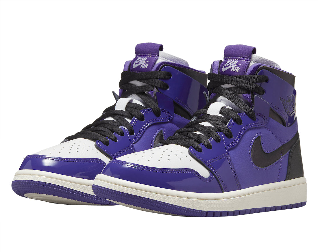 Air Jordan 1 Zoom Comfort “Purple Patent“