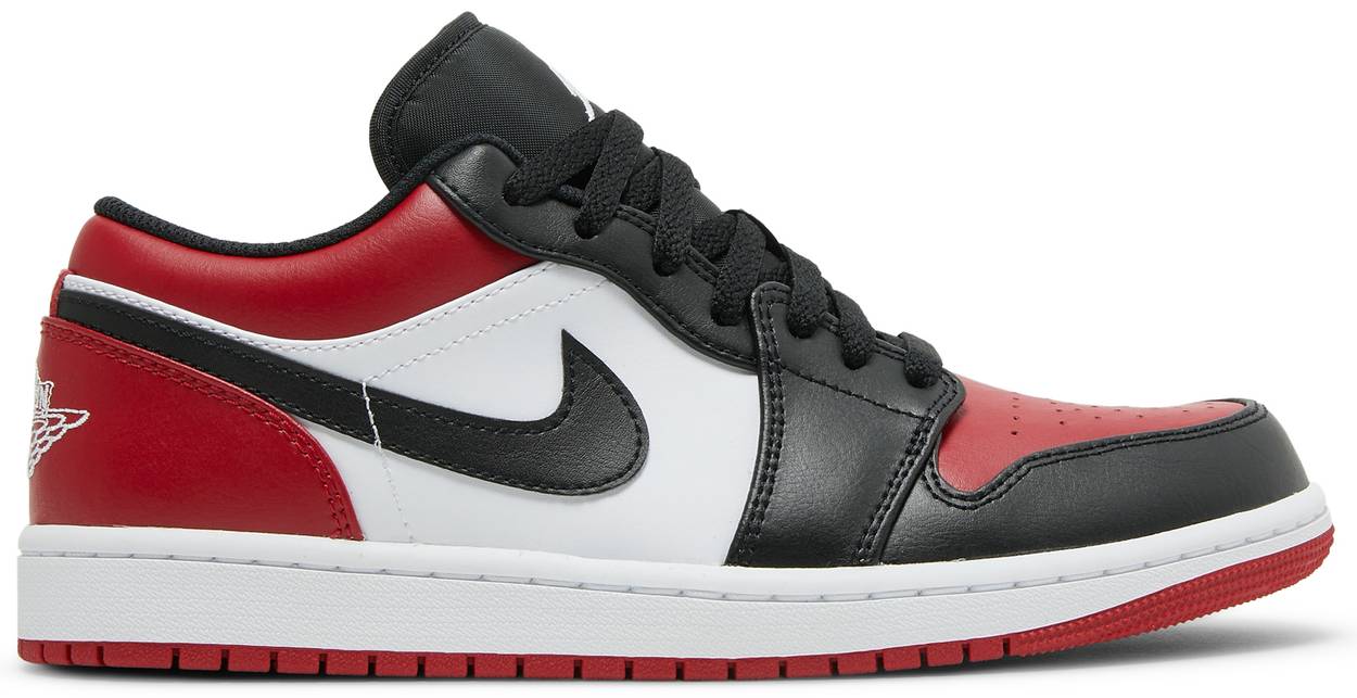Air Jordan 1 Low 'Bred Toe' 2021