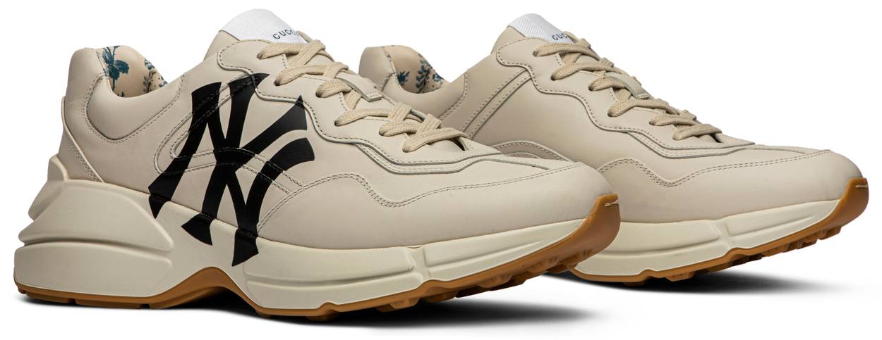 Gucci Rhyton Leather Sneaker 'NY Yankees'