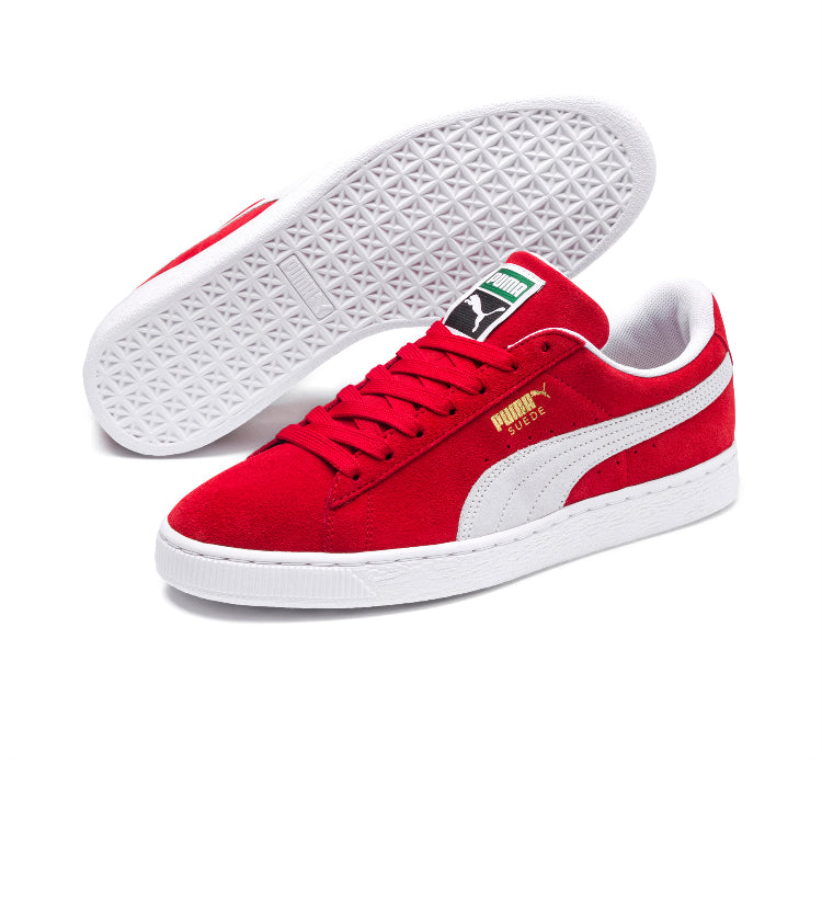 Puma Suede Classic+ Sneakers (high risk red-white)