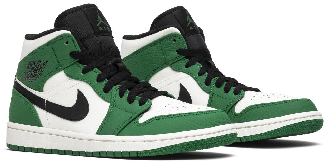 Air Jordan 1 Mid 'Pine Green'