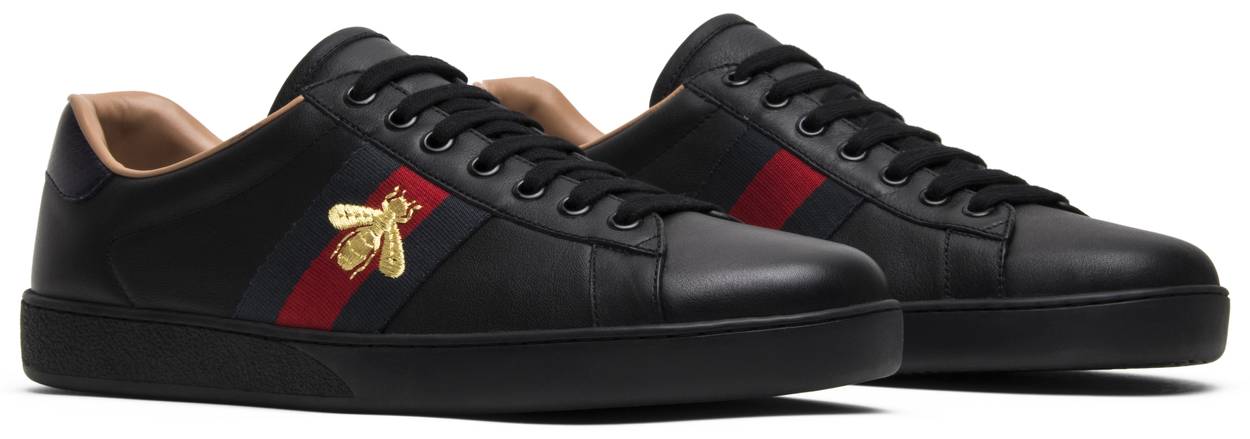 Gucci Ace Embroidered 'Black Bee'