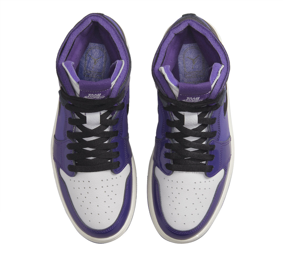 Air Jordan 1 Zoom Comfort “Purple Patent“