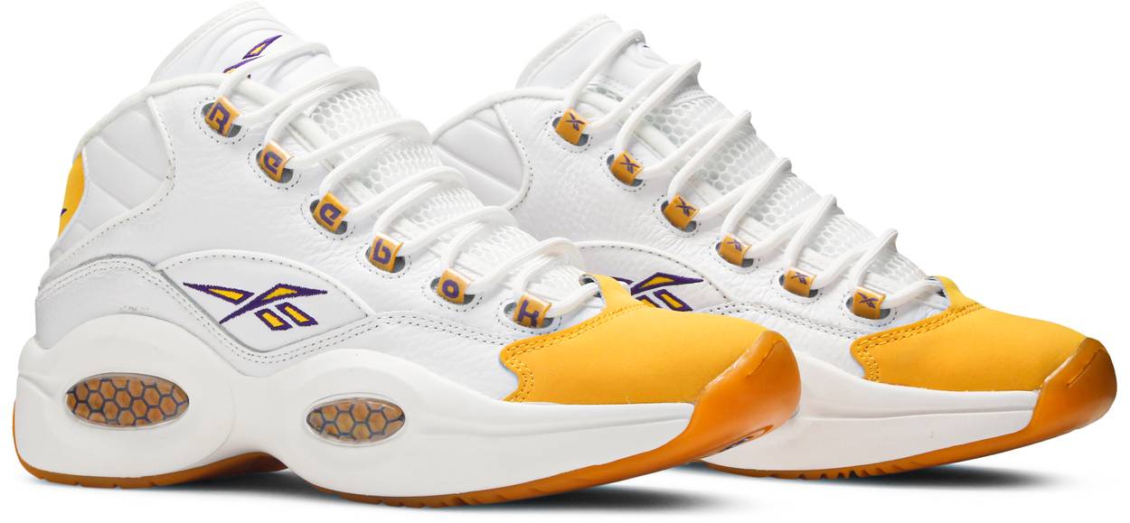 Reebok Question Mid 'Yellow Toe'