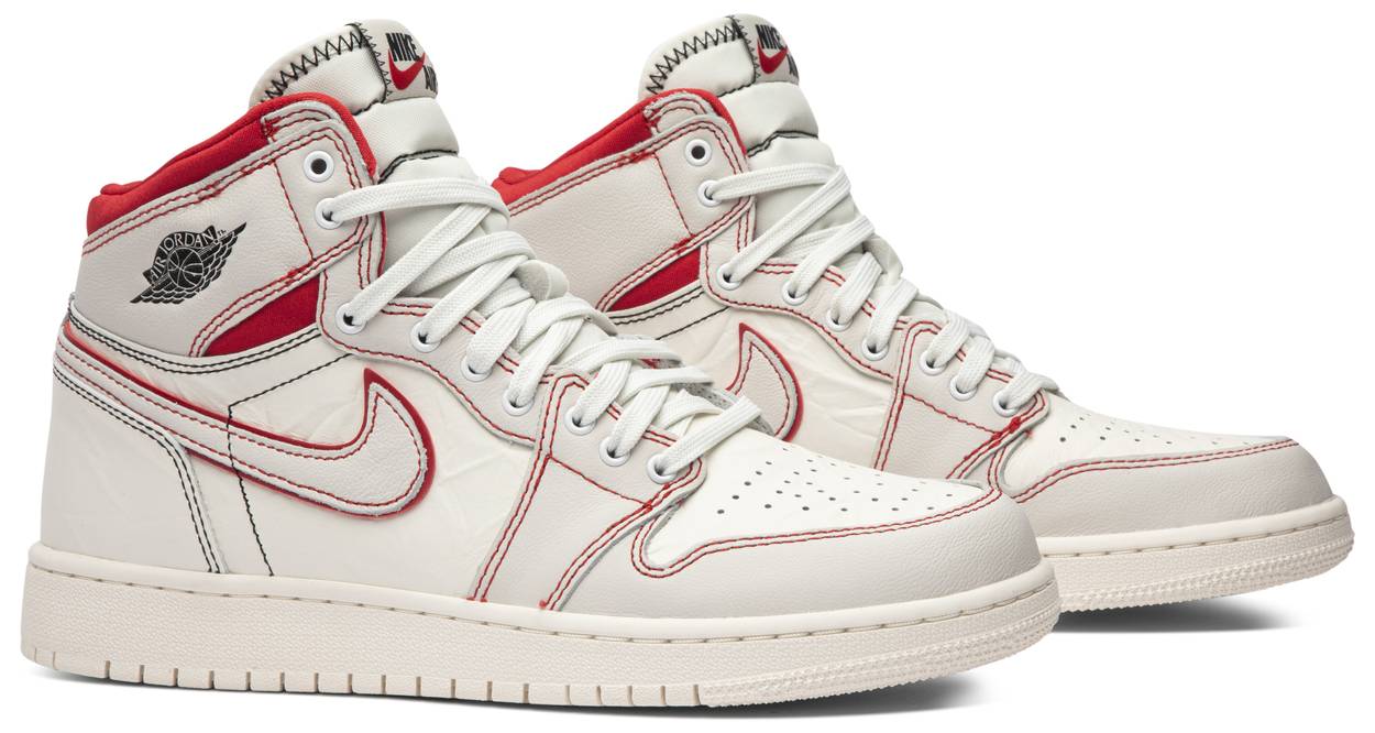 Air Jordan 1 Retro High Phantom Gym Red
